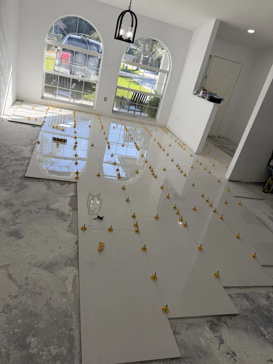 Beautiful floor in progress